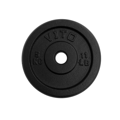 Vito 5kg Cast Iron Weight Plate